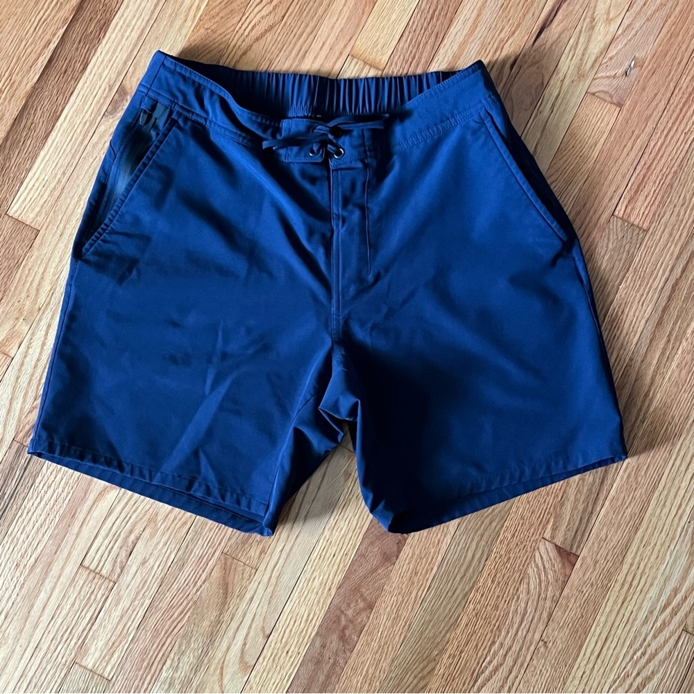 Ten Thousand Men's Athletic Shorts - Navy Blue